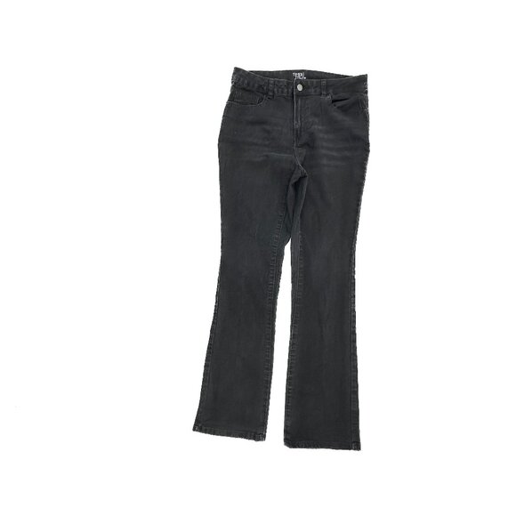 Time And Tru Bootcut Women's size 8 Black Denim Jeans - Picture 1 of 5